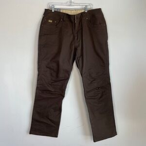 Kuhl Mens Rebel‎ Pants 38x30 Klassik Fit Hiking Outdoors Brown